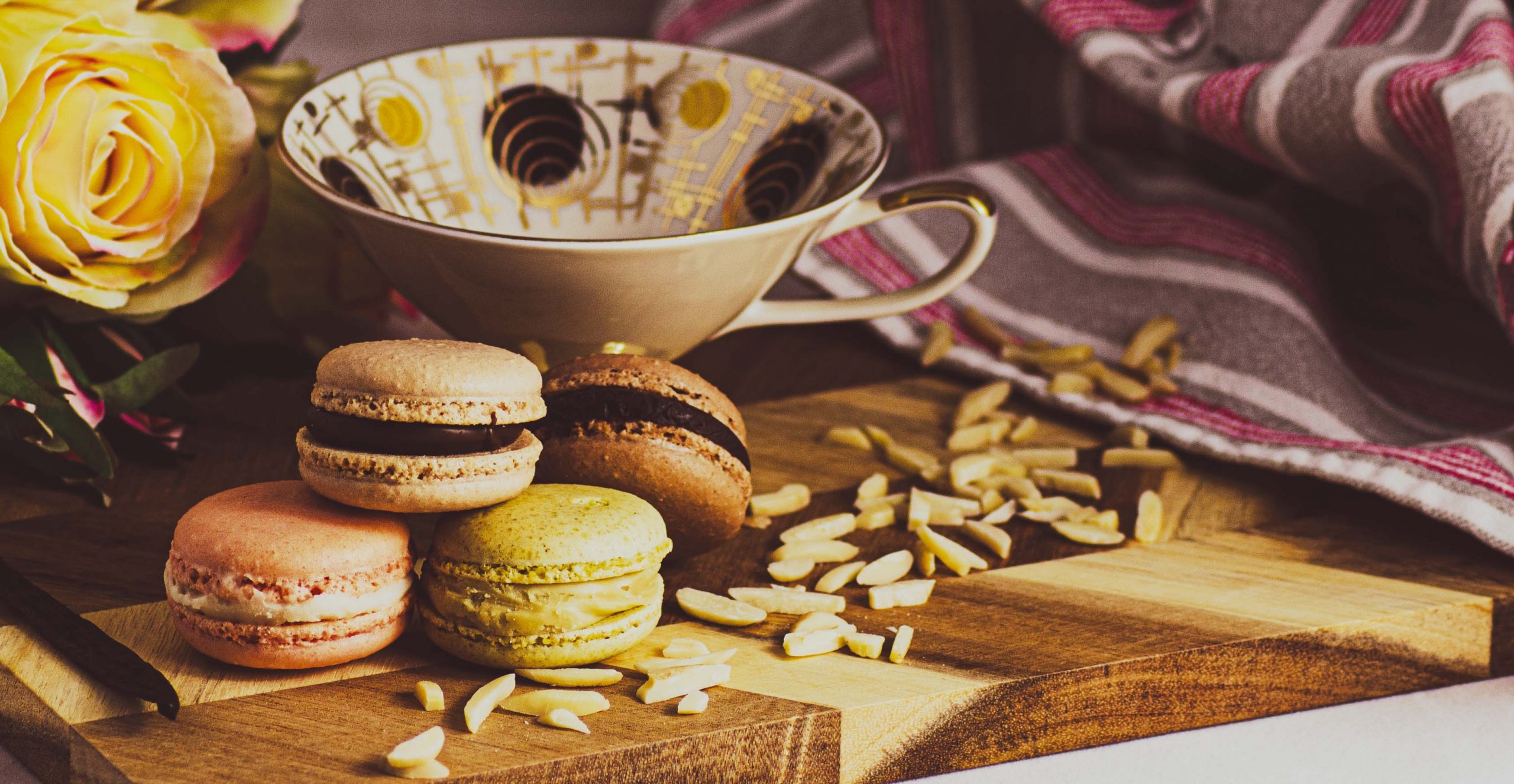 Italienischer Panettone und Pandoro