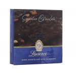 Laurence Tafelschokolade Signature Edition Zartbitterschokolade mit Mandeln Packung