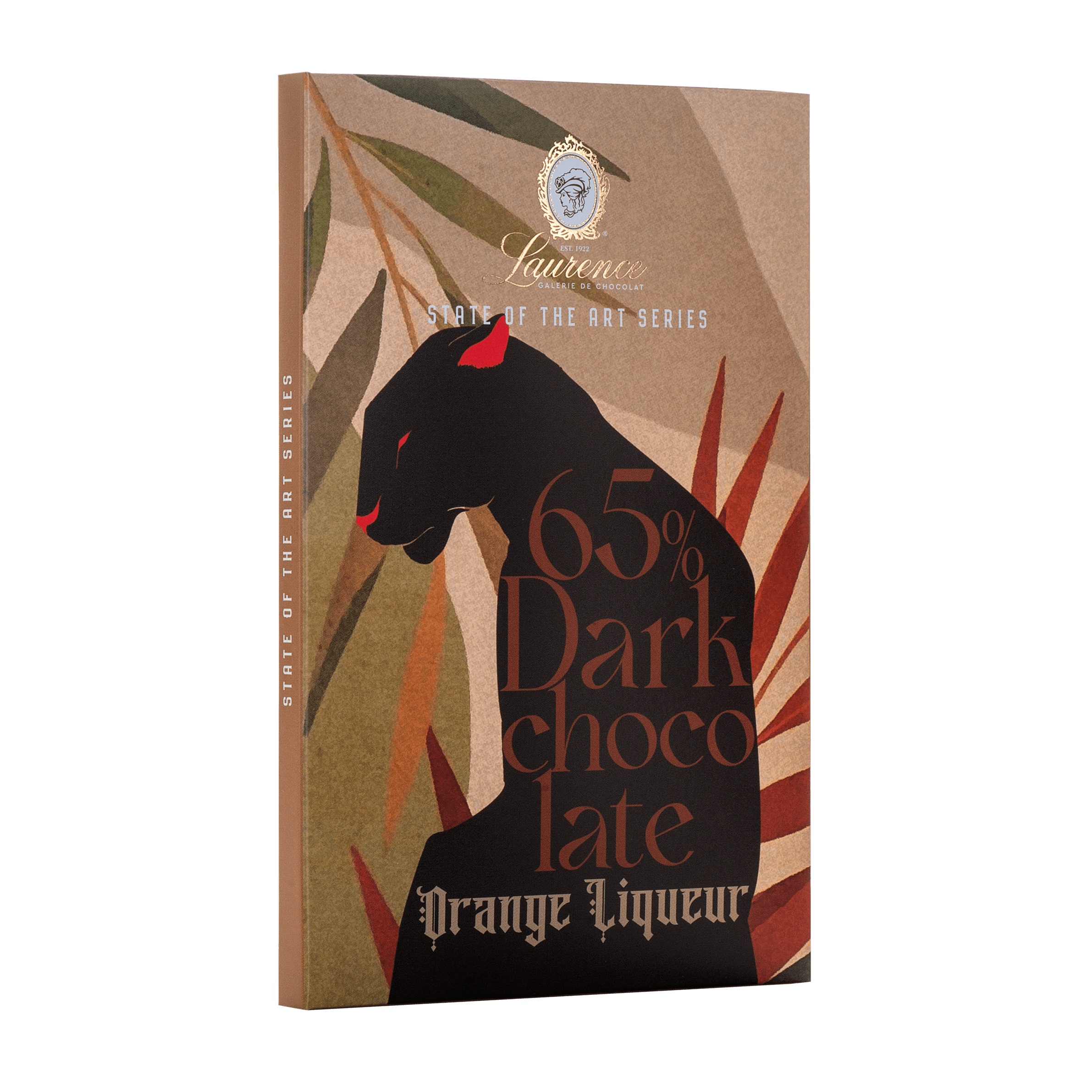 Laurence Tafelschokolade State of the Art Zartbitter mit Orangen-Likör Laurence Tafelschokolade State of the Art Zartbitter mit Orangen-Likör