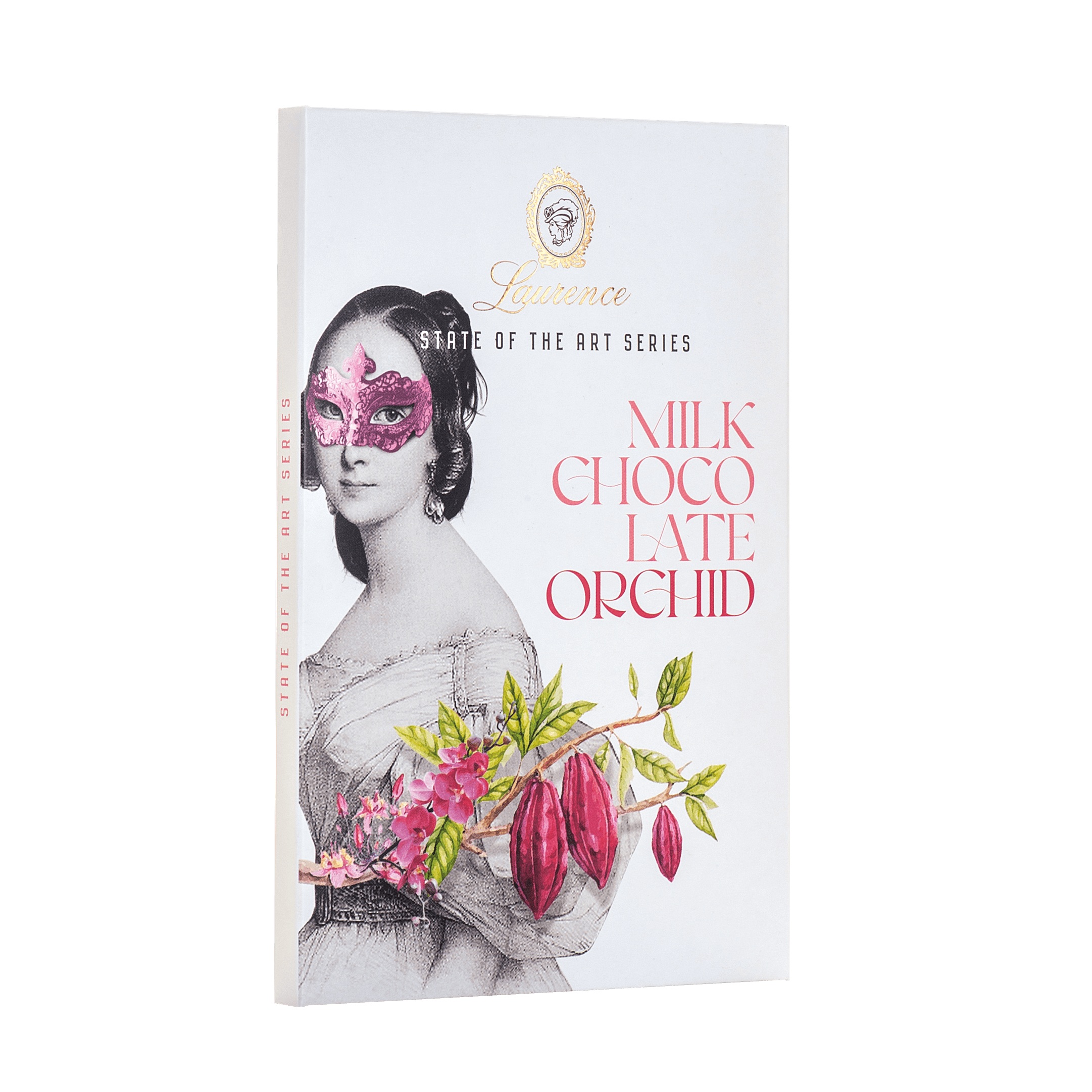 Laurence Tafelschokolade State of the Art Vollmilch mit Orchidee Laurence Tafelschokolade State of the Art Vollmilch mit Orchidee