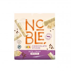 Noble Sticks Rice Crisp weiße Schokolade Packung