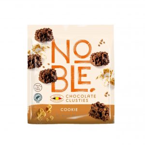 Noble Clusties Vollmilchschokolade mit Cerealien und Keks-Crunch
