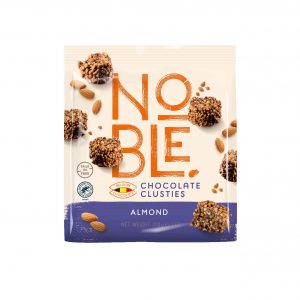 Noble Clusties Vollmilchschokolade mit Cerealien und Mandelstückchen