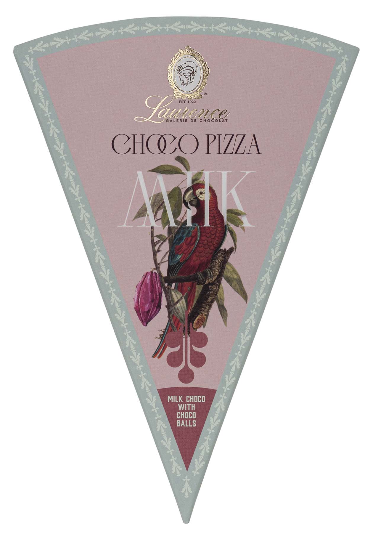 Laurence Pizza Tafelschokolade Vollmilch mit Choco-Balls Packung Laurence Pizza Tafelschokolade Vollmilch mit Choco-Balls Packung