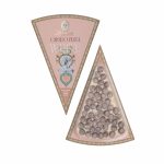 Laurence Pizza Tafelschokolade weiße Schokolade mit Choco-Balls Packung & Tafel