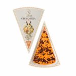 Laurence Pizza Tafelschokolade weiße Schokolade mit Orange Packung & Tafel