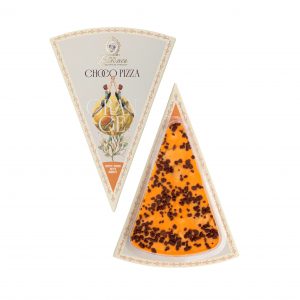 Laurence Pizza Tafelschokolade weiße Schokolade mit Orange Packung & Tafel