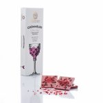 Laurence Chommelier Ruby-Tafelschokolade mit Granatapfel und Erdbeere für Roséwein Packung