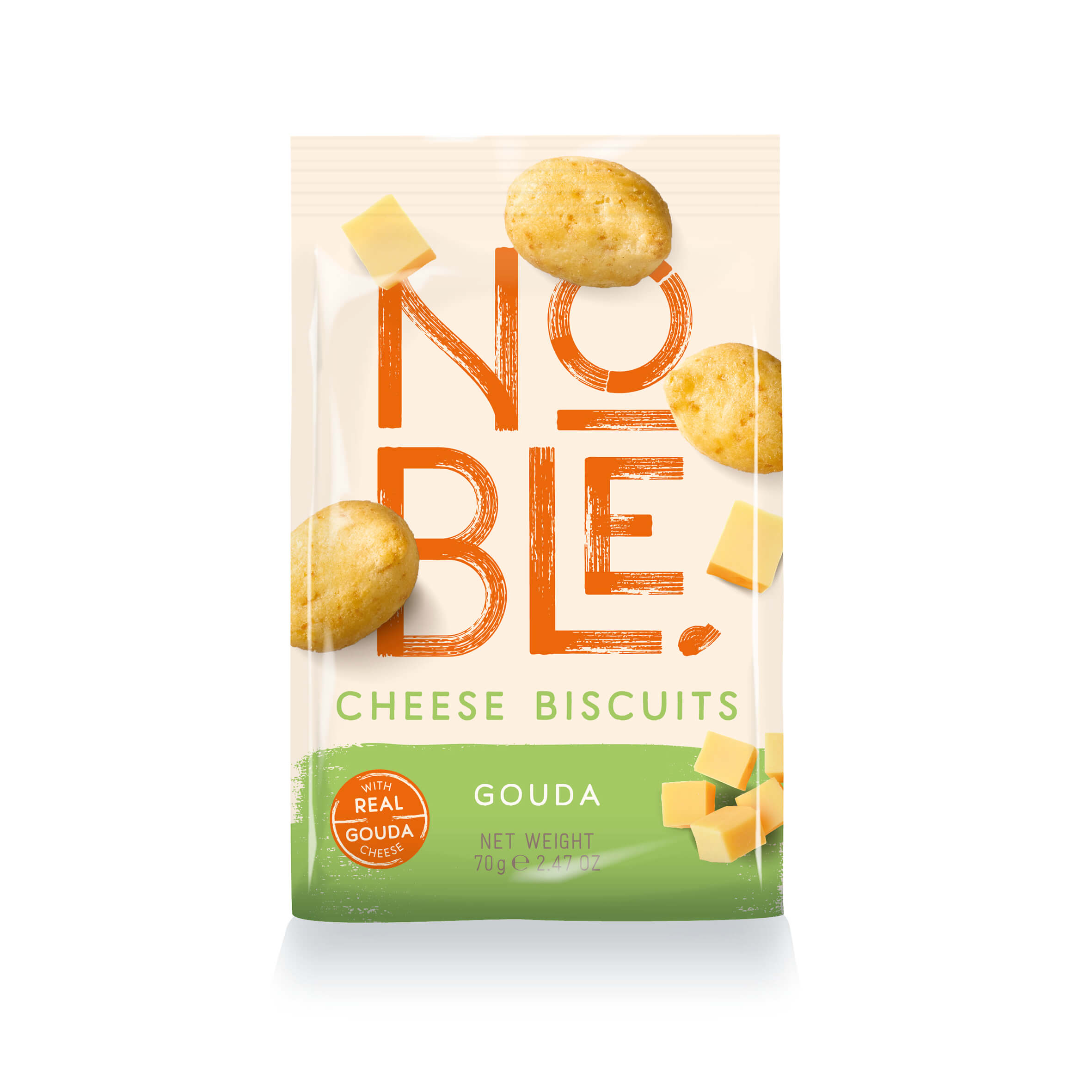 Noble Cheese Biscuits Gouda Pure Tüte Noble Cheese Biscuits Gouda Pure Tüte