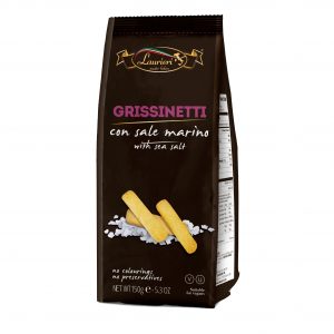 Laurieri Grissinetti Sea Salt Packung