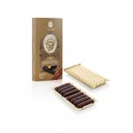 Laurence Marzipan Orange Verpackung und Einzelstücke